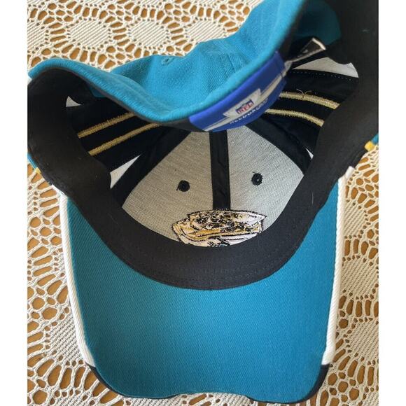NEW Jacksonville Jaguars Reebok NFL Equipment Authentic CAP Hat Fitted OSFM - Picture 5 of 5